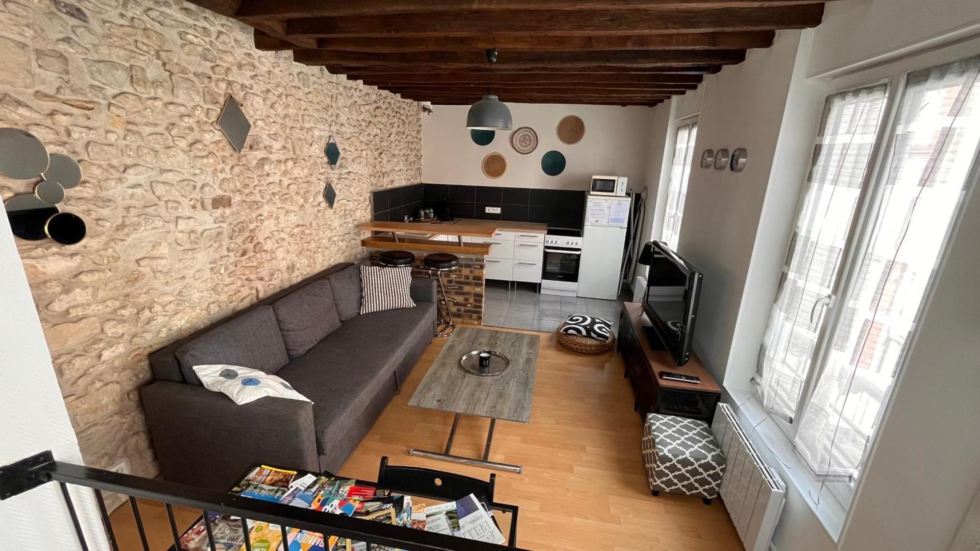 Duplex Cosy Myfontainebleau Hyper Centre Apartment Exterior photo
